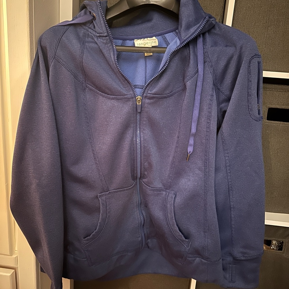 Purple Zip-Up Hoodie